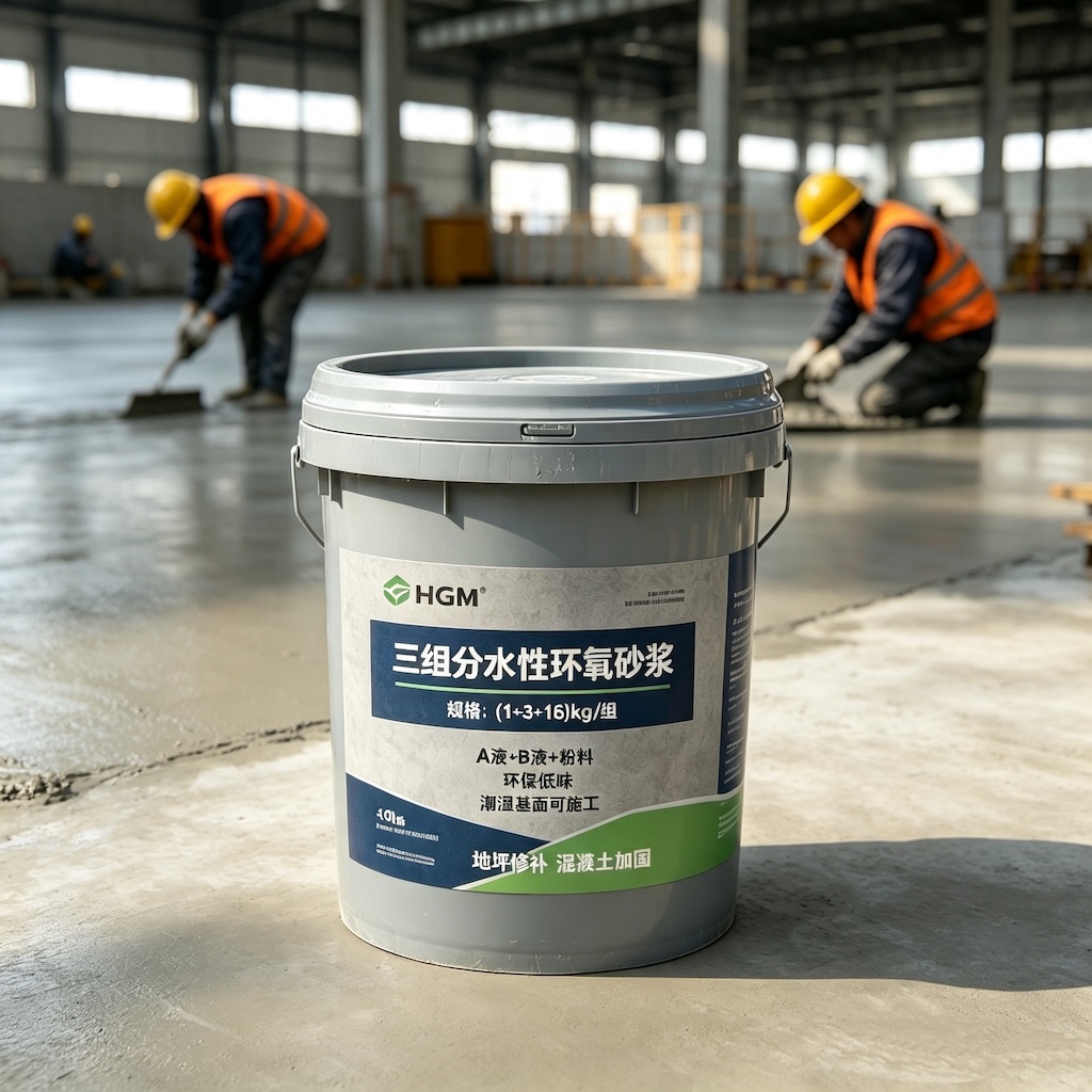 阿克苏三组份水性环氧砂浆